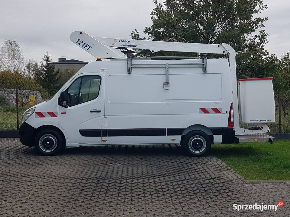 Renault Master L2H2 ZWYŻKA UDT PODNOŚNIK KOSZOWY