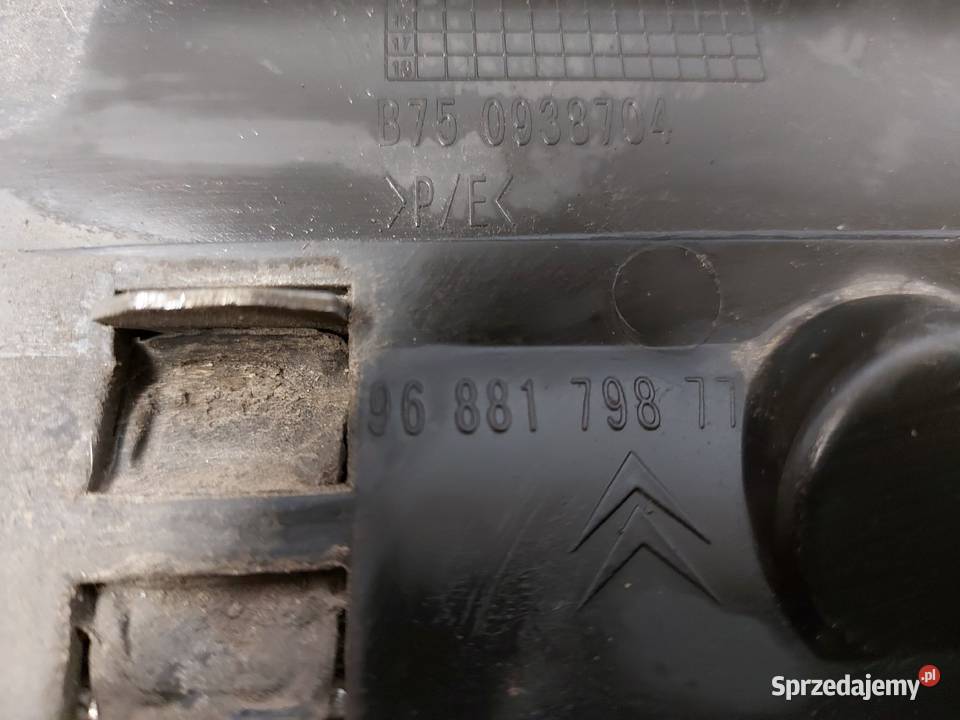 CITROEN DS4 13r zderzak tył 9688179877 świętokrzyskie Kielce