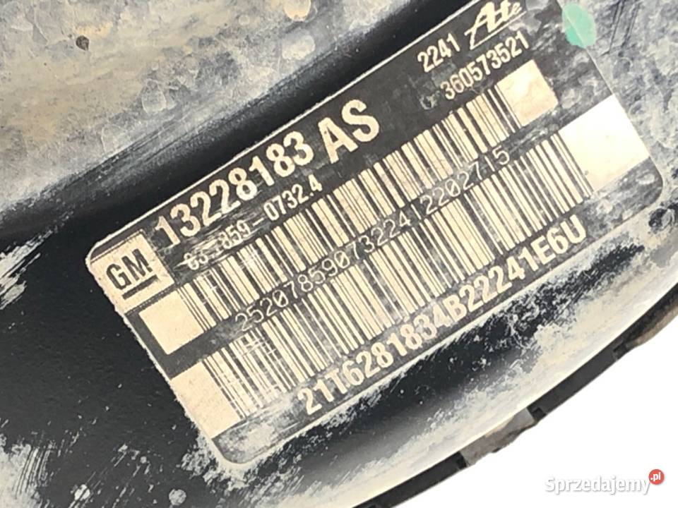 SERWO HAMULCOWE OPEL INSIGNIA A 13228183