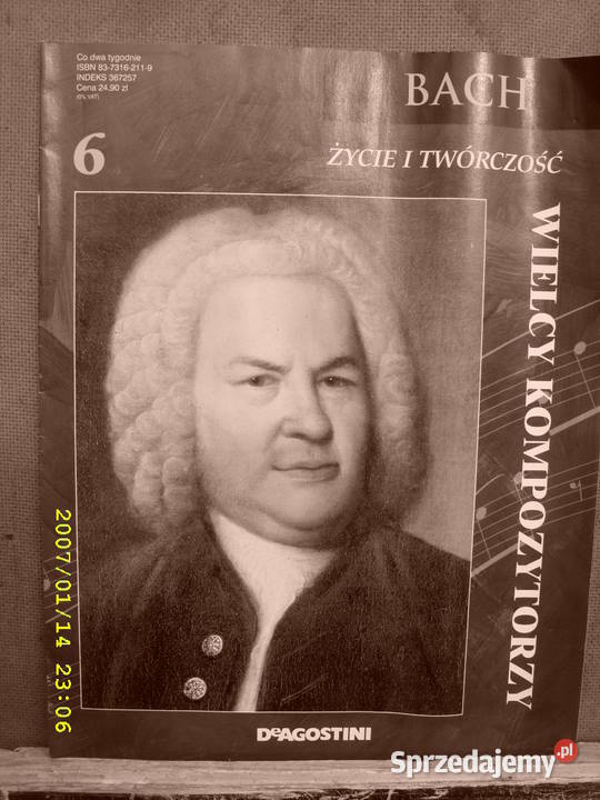 Klasyczna CD WIELCY KOMPOZYTORZY 6 BACH 2 CD sprzedam