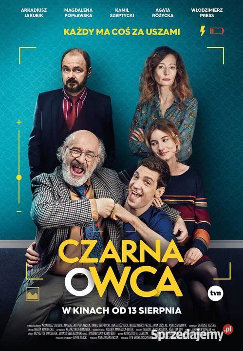 Plakat czarna owca Plakat filmowy Pozostałe lubelskie Chełm