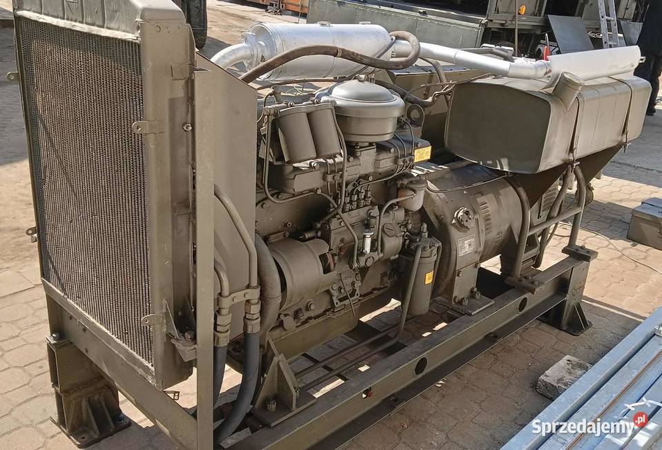 Wojskowy agregat prądotwórczy 55kVA PAD36 łódzkie Skierniewice