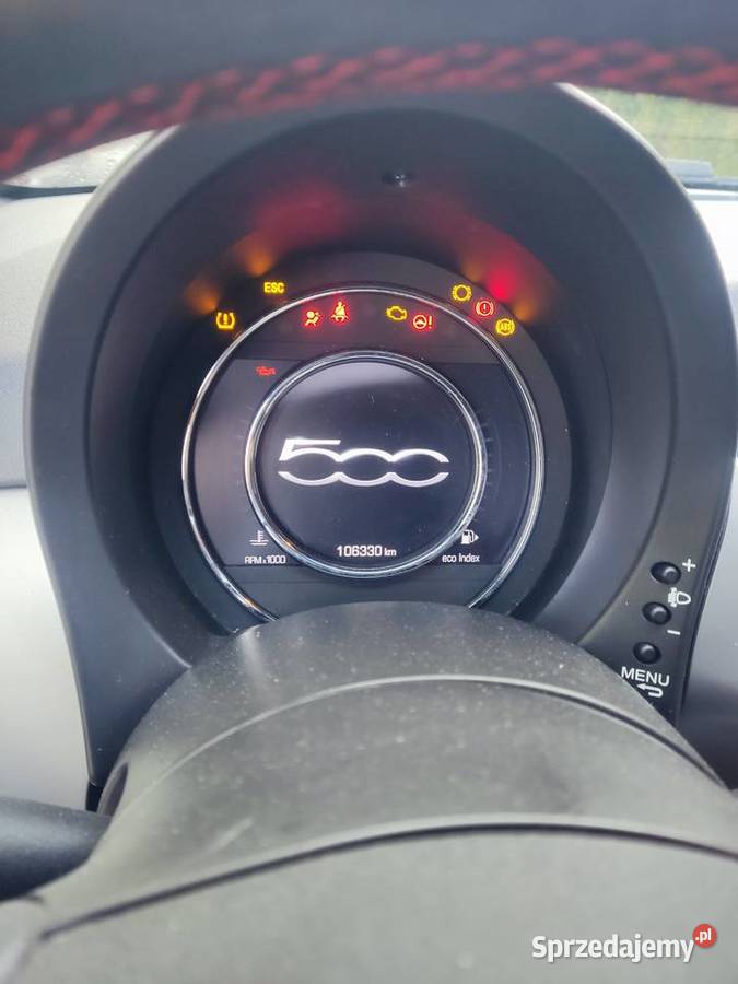 Fiat 500 cabrio Sport 500s 2015 nieuszkodzony Biała Podlaska