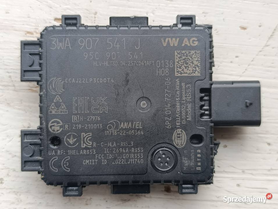 RADAR DISTRONIK VW TIGUAN 3WA907541J ORG osobowe Częstochowa