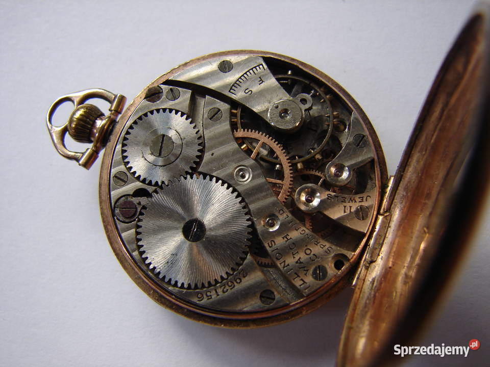 Illinois Watch Co stary zegarek kieszonkowy
