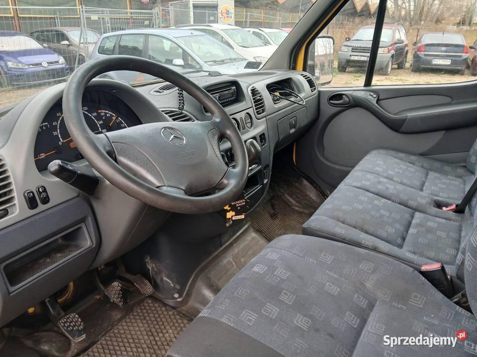Mercedes sprinter auto laweta 27cdi bliźniak centralny zamek podkarpackie Przemyśl