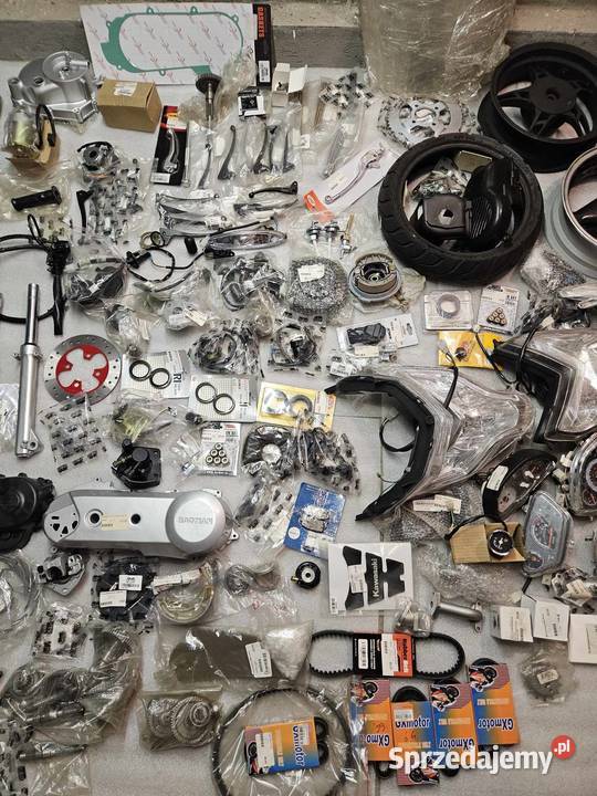 CZĘŚCI SKUTERY MOTOROWERY 999km Legnica