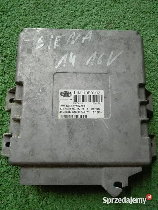 Komputer IAW 1ABB92 fiat siena 14 16V komputery Układ elektryczny Siedlce
