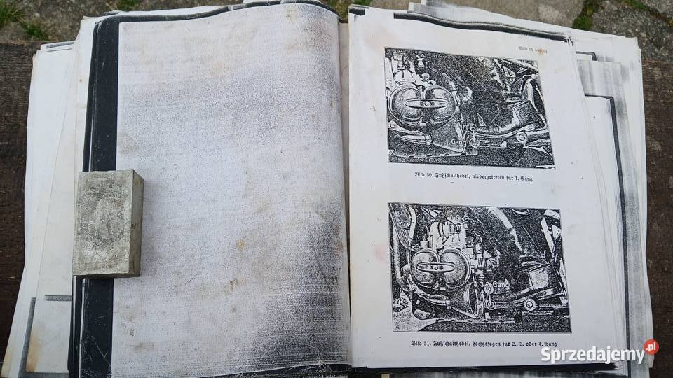Podrecznik naprawy BMW R75 Sahara Fotokopia Gryfów Śląski