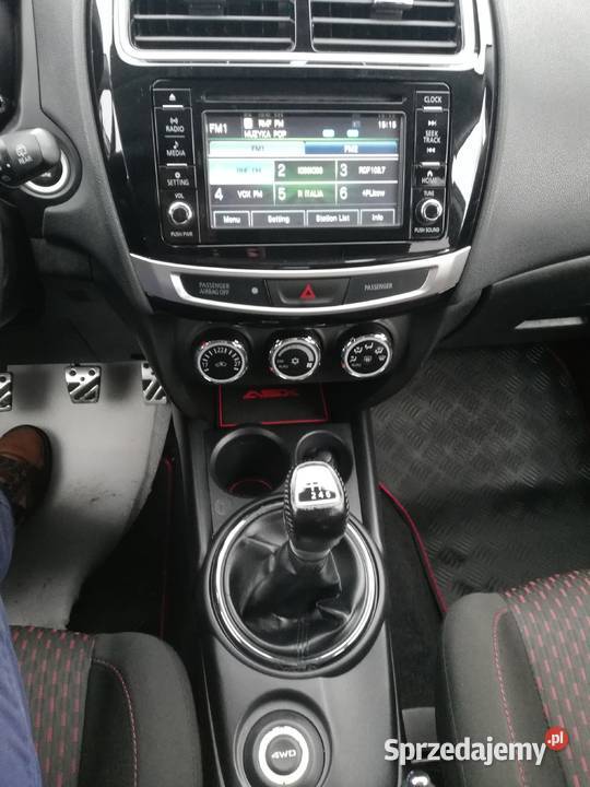 Mitsubishi ASX 16 HDI 4WD Intense przyciemniane szyby Kalwaria Zebrzydowska