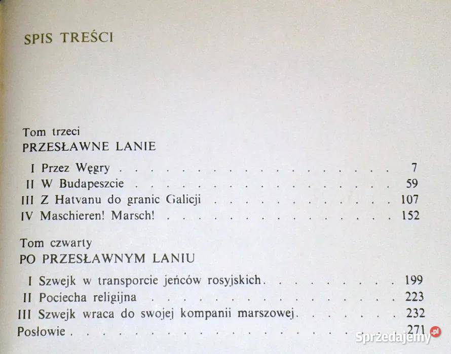 Przygody dobrego wojaka Szwejka Hasek Jaroslav lubelskie Chełm