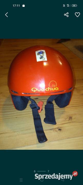 Kask narciarski dla dziecka