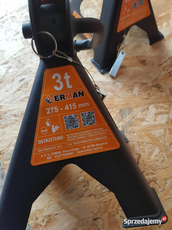 PODSTAWKI WARSZTATOWE KOBYŁKI 3 TONY Erman wielkopolskie