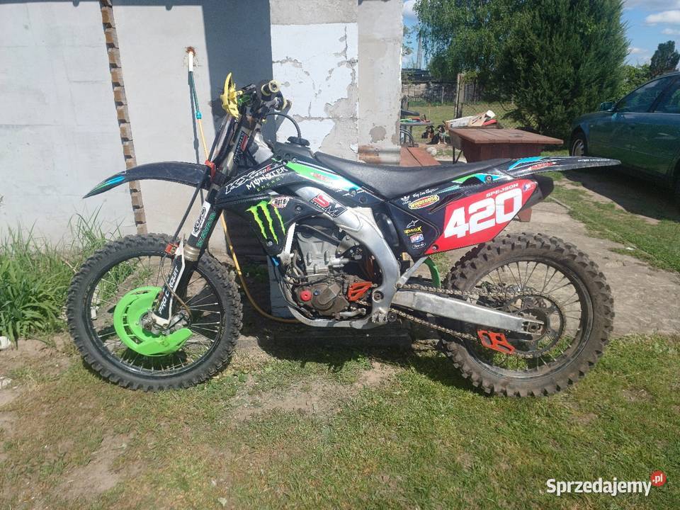 Kawasaki kxf 450 2008r nieuszkodzony Rząśnia