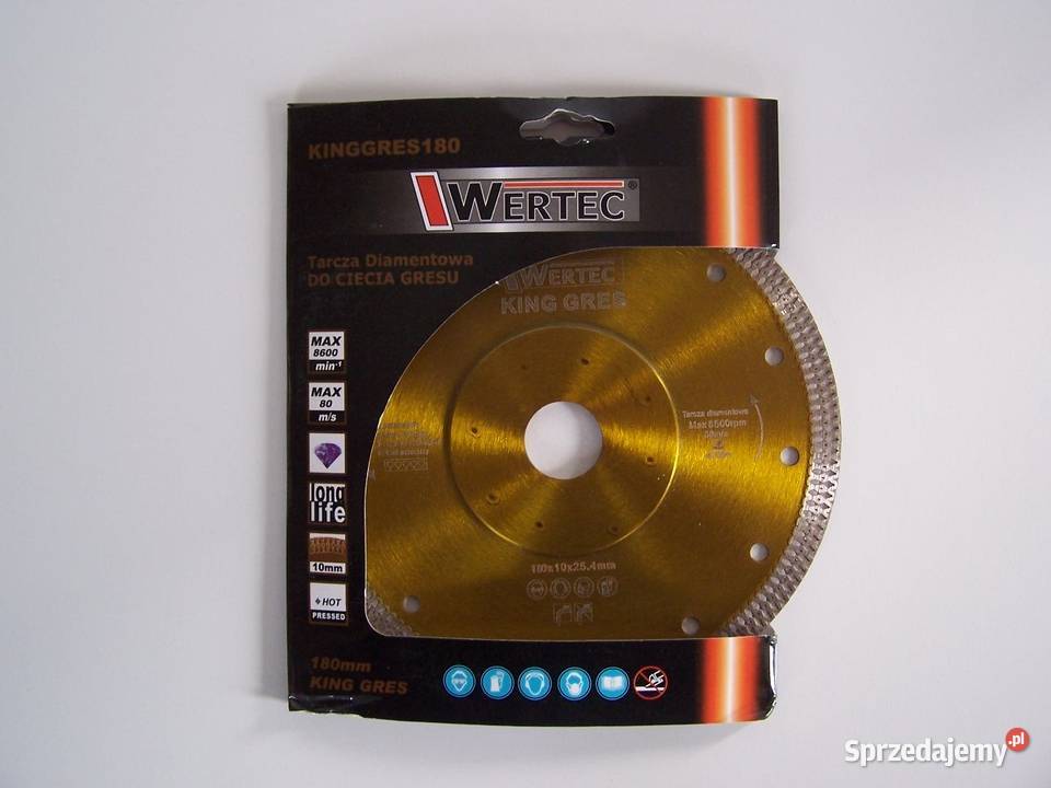 tarcza diamentowa 180 King Gres Elbląg sprzedam