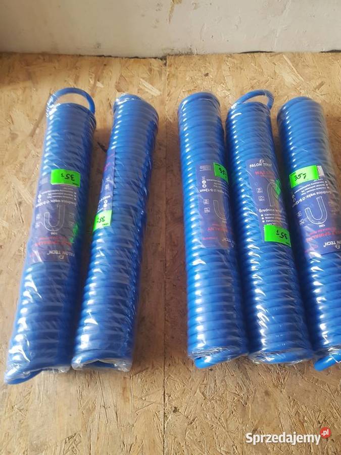 WĄŻ SPIRALNY 10m powietrza do kompresora olejowy Elektryczne Głogowa