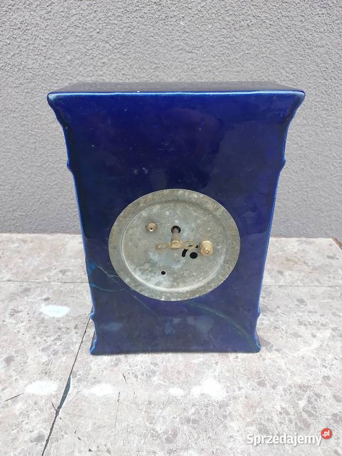 Stary zegar chodzik balansowy ceramiczna obudowa pomorskie Tczew
