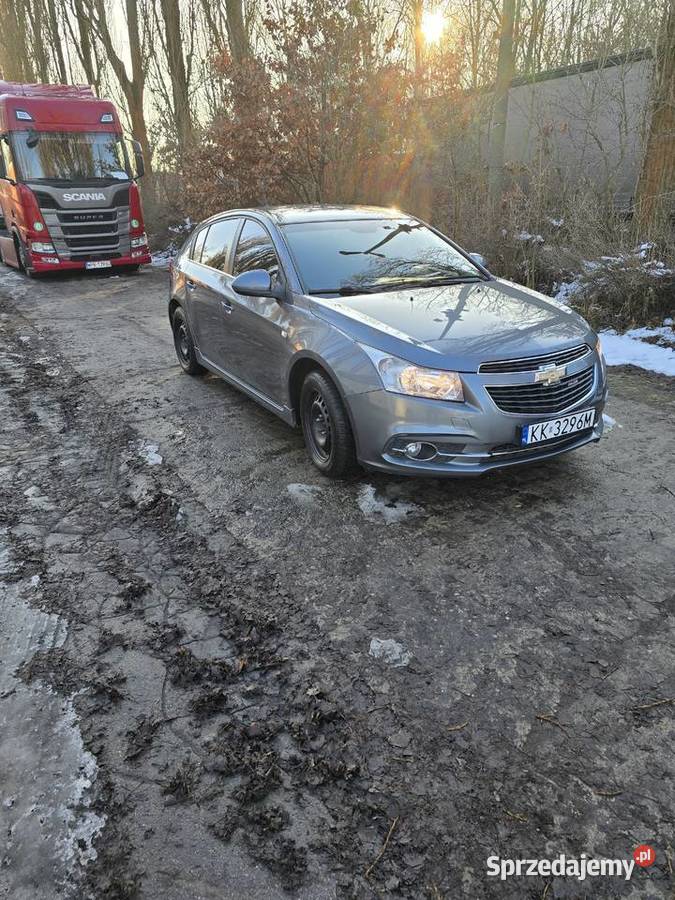 Chevrolet Cruzenowy gaz 14 turbo Kraków sprzedam
