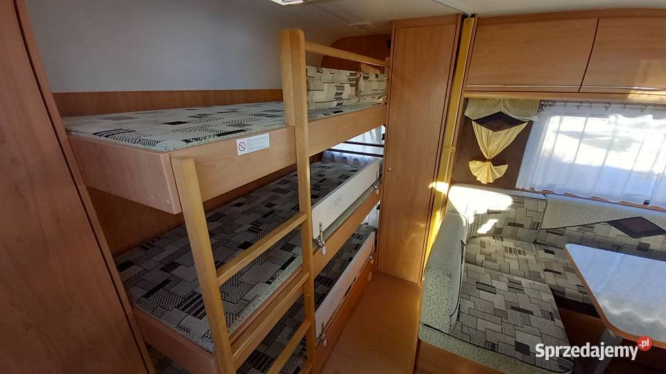 Burstner Ventana 550 plus Duży namiot Piętrus 7 Gowino