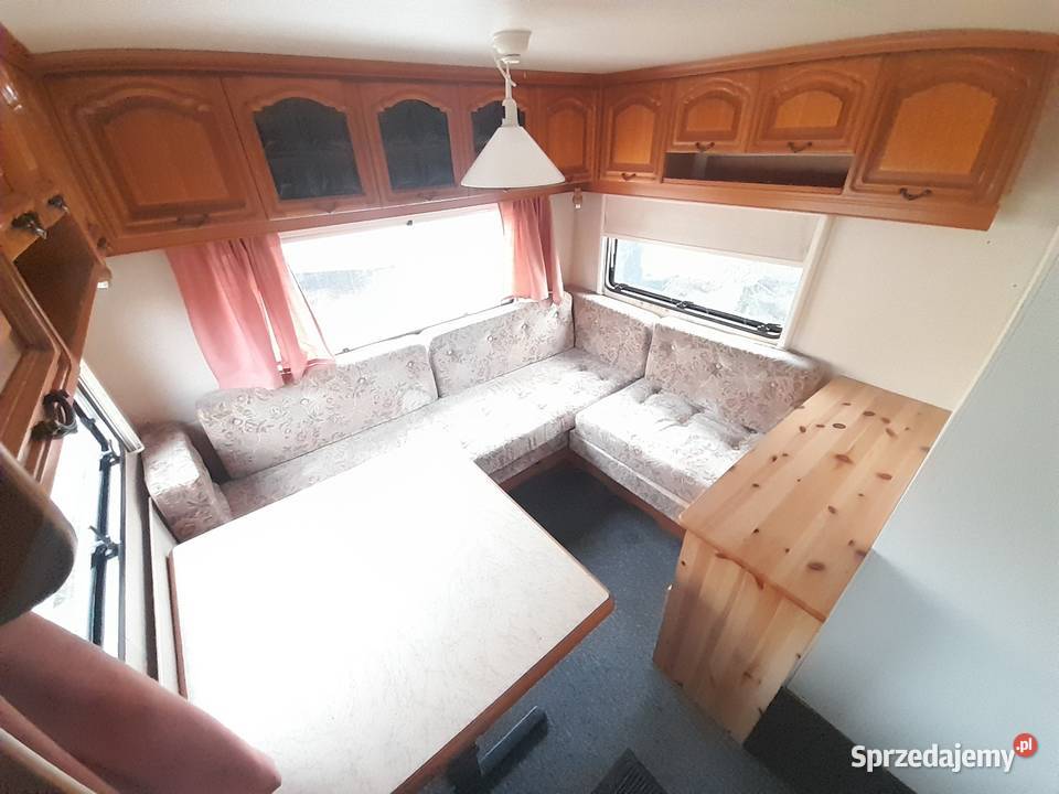 Przyczepa kempingowa Hobby wc prysznic ciepła Przyczepy Sieradz
