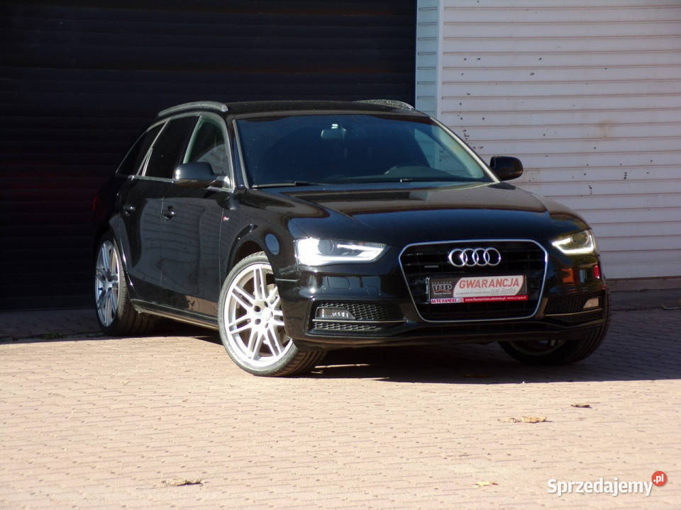 Audi A4 Avant Quattro SLine Bi xenon 20 211 Navi relingi dachowe śląskie