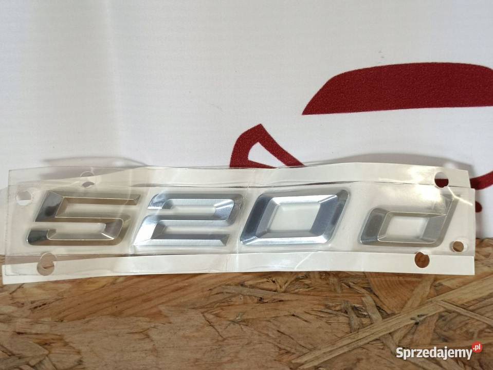 BMW 5 G30 G31 NAPIS CHROM LOGO EMBLEMAT KLAPY Motoryzacja Pleszew sprzedam
