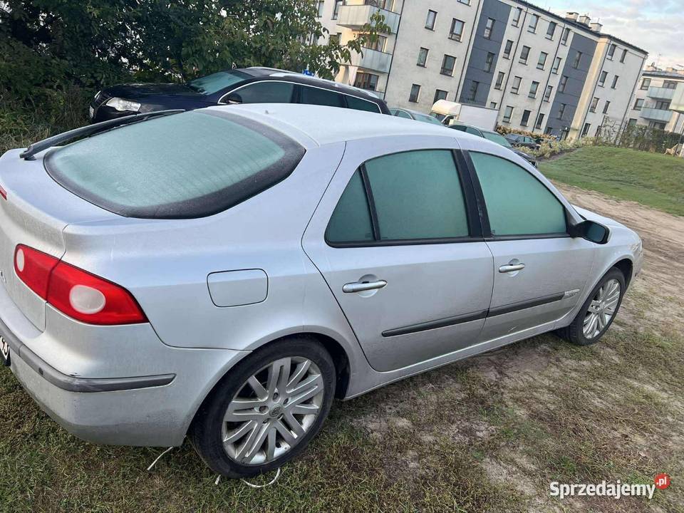 Renault Laguna 2 20 lpg bezwypadkowa 211 srebrny Białystok