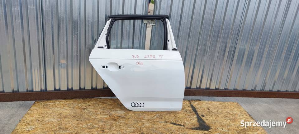 DRZWI PRAWY TYŁ AUDI A4 B9 LS9R AVANT KOMBI ORG Przystajń sprzedam