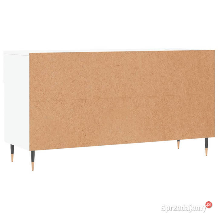 Ławka z miejscem na buty biała 102x35x55 Warszawa