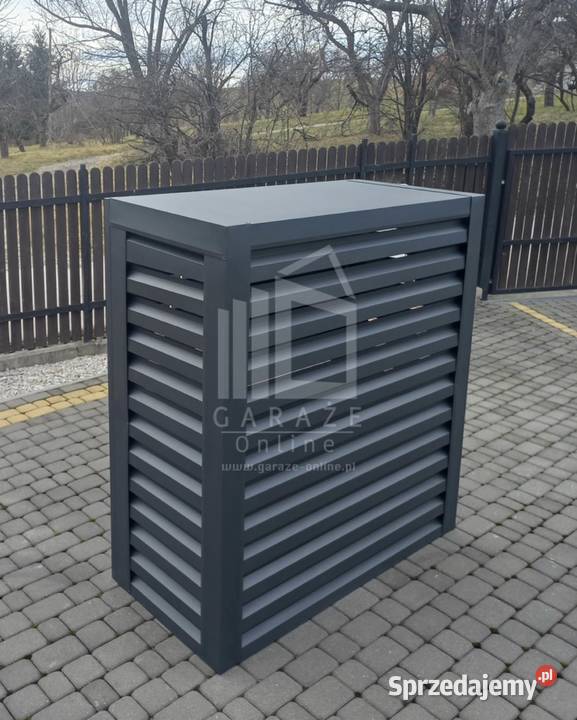 Osłona pompy ciepła 110x50x150 antracyt ID489 Jastrzębie-Zdrój