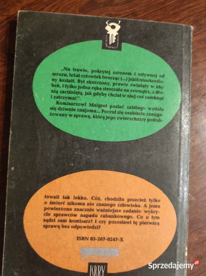Maigret el le voleur paresseux Georges Simenon Pozostałe Kielce sprzedam