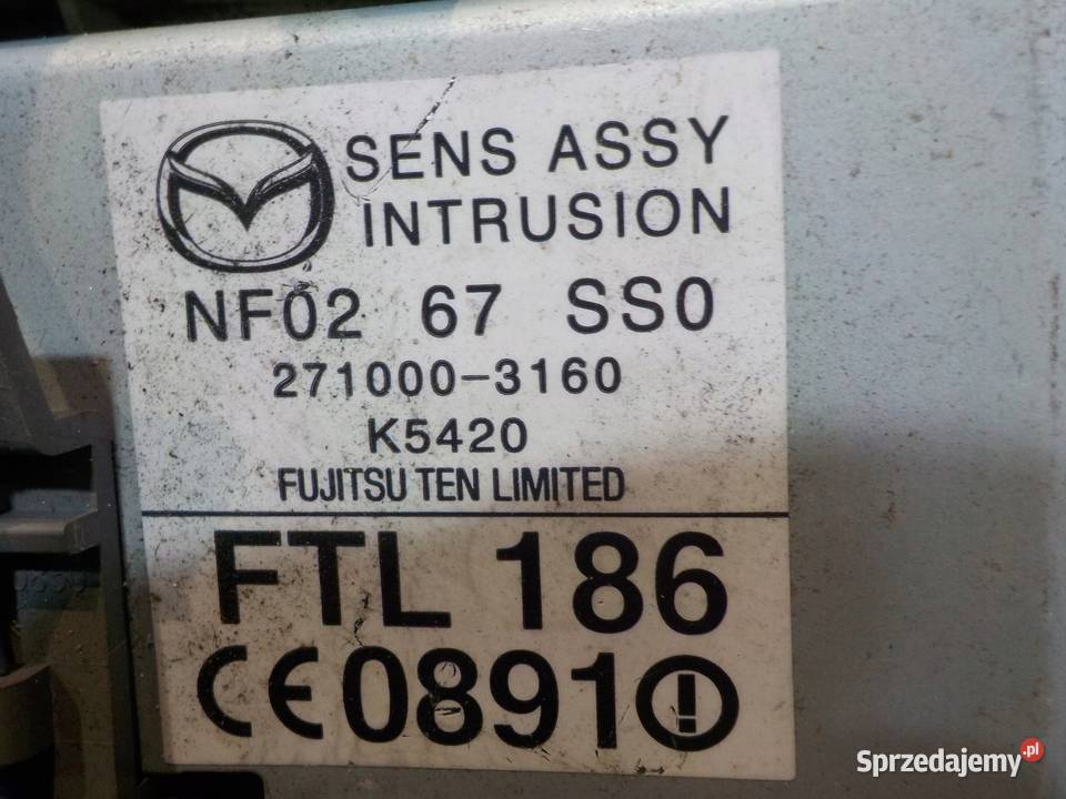 MAZDA MX5 III 20 B 06r 0509 2D modul alarmu mazowieckie Suków
