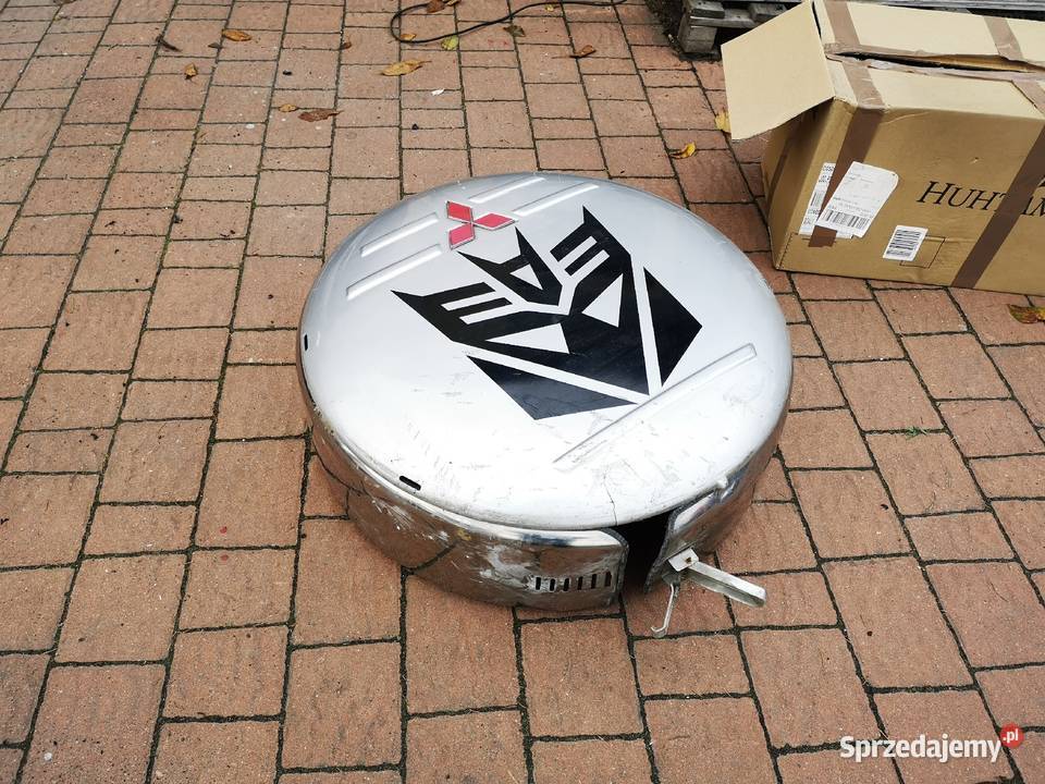 Osłona koła zapasowego mitsubishi Pajero 3 Karoseria Dziecinów