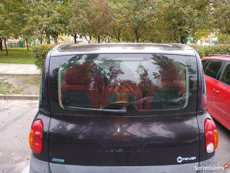 Fiat Multipla welurowa tapicerka Poznań