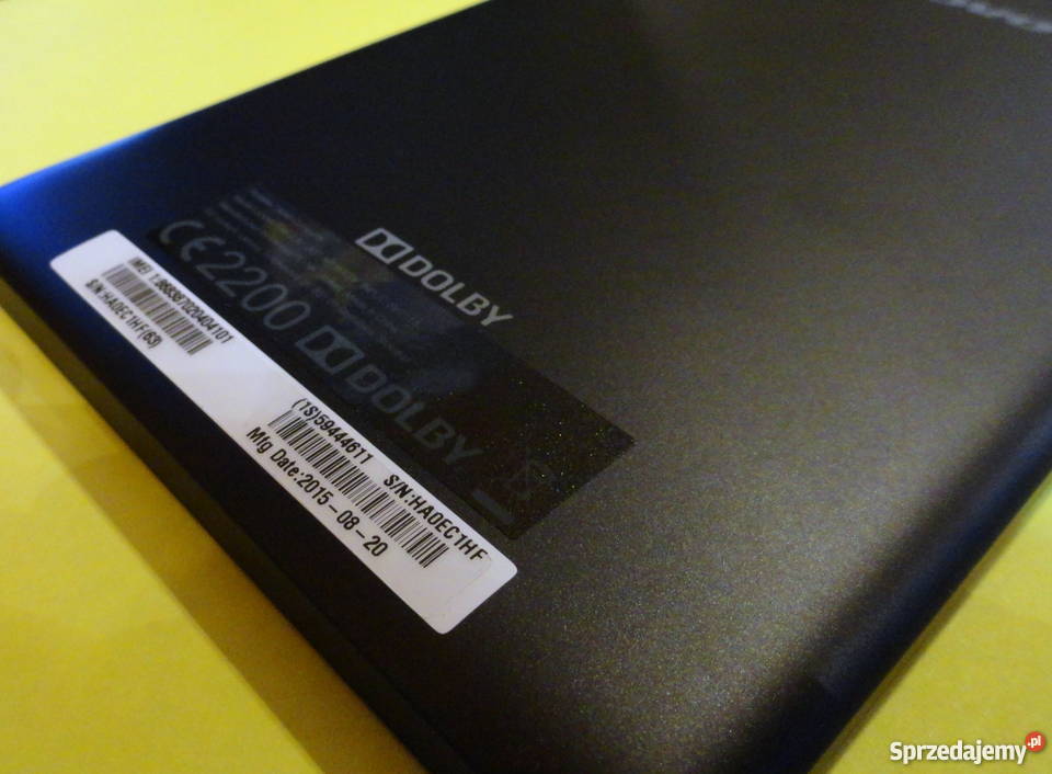 NOWY Lenovo TAB 2 A730 3G 8GB 1GB WiFi GW GPS  Kościan
