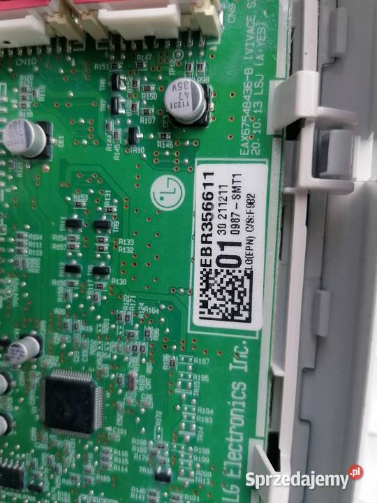 Pralka lg panel sterowania