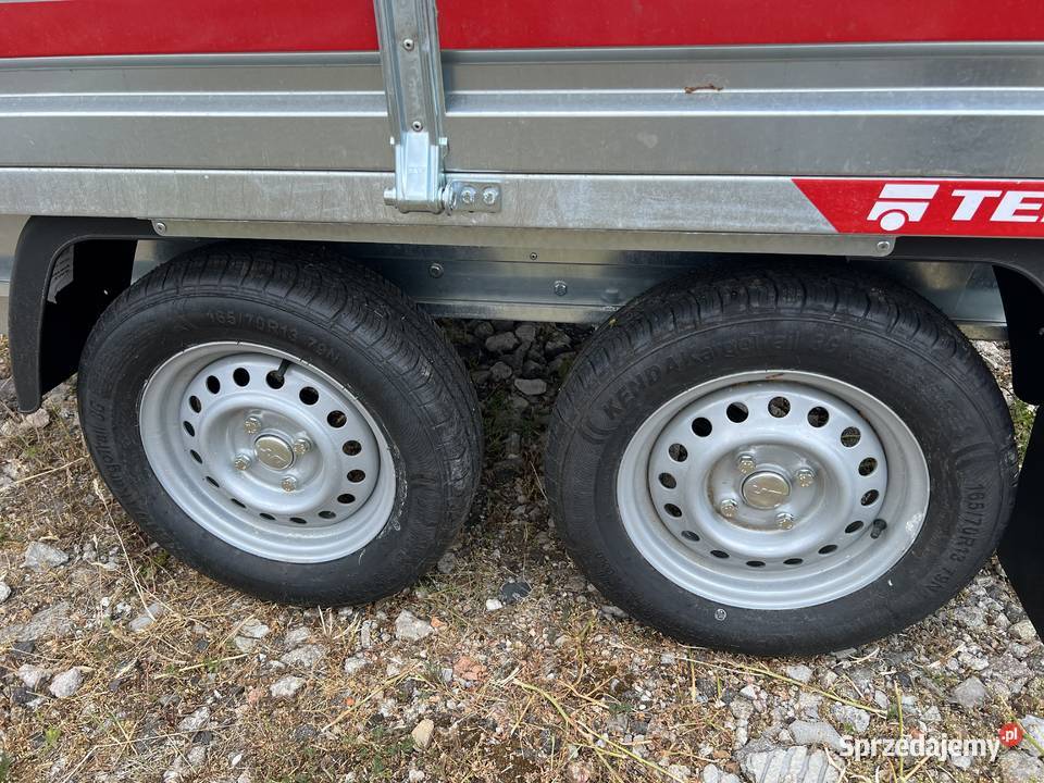 Przyczepa wywrot 750DMC Temared 255x153 KIPER Wywrotki