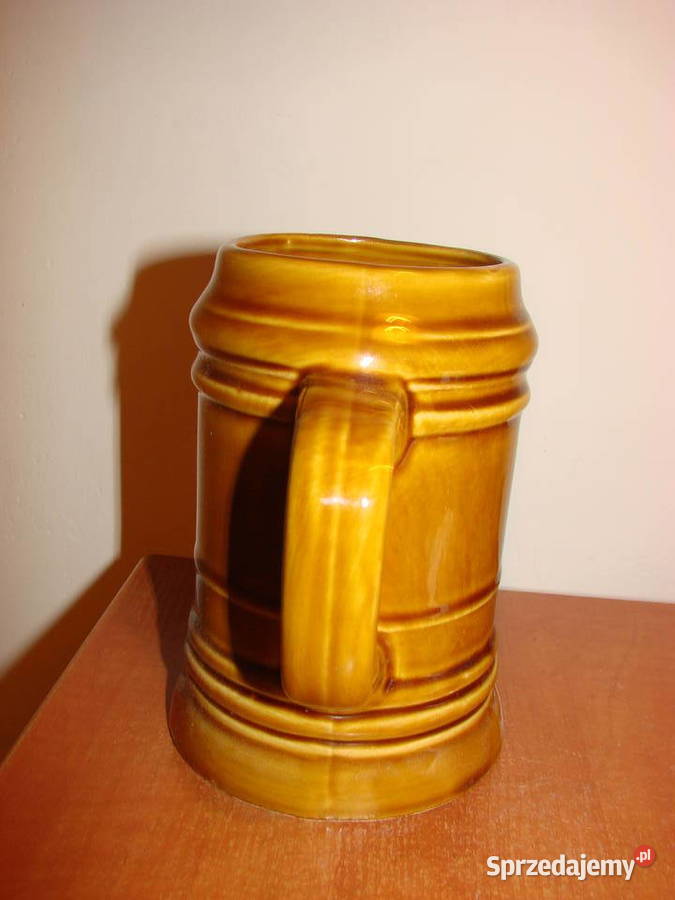 Chodzież porcelitowy kufel Pruszcz Gdański