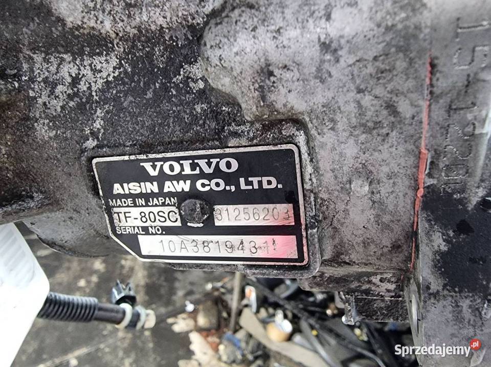 SKRZYNIA BIEGÓW VOLVO S80 30751946 TF80SC osobowe kujawsko-pomorskie Lipno