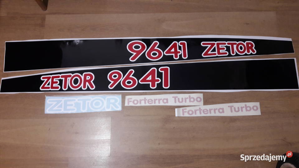 naklejki Zetor Forterra 10641 9641 8641 Pozostałe łódzkie