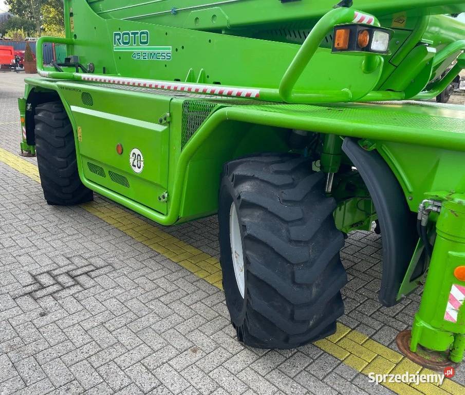 Ladowarka Teleskopowa MERLO ROTO 4521 Maszyny budowlane mazowieckie Warszawa