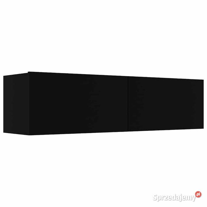 vidaXL Szafka TV czarna 120x30x30 materiał sprzedam