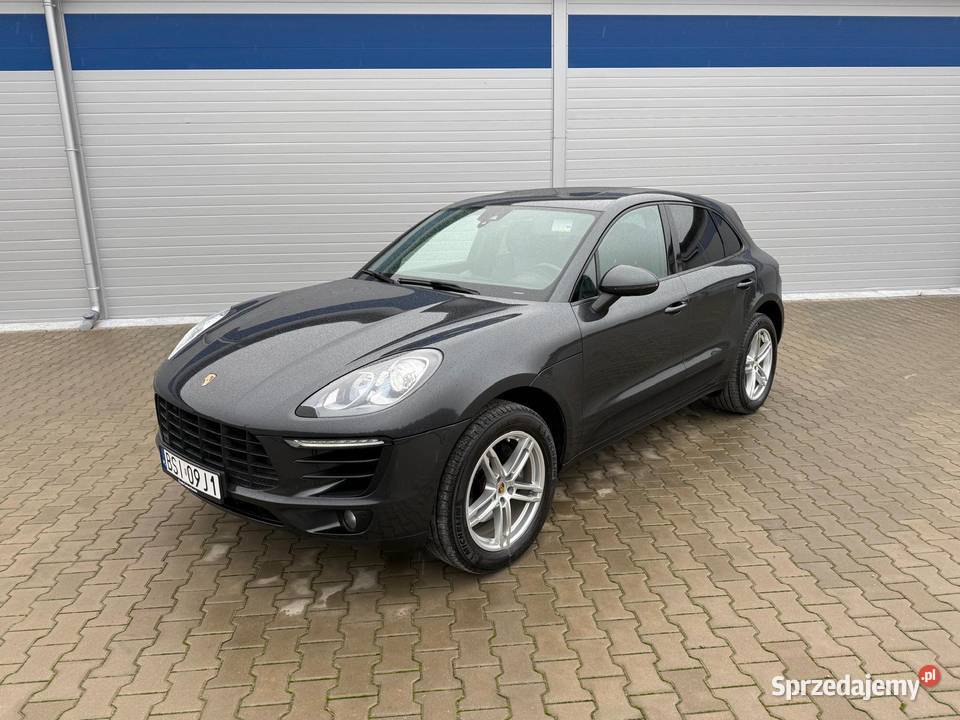 Porsche Macan 4x4 Piękne skóry Navi Xenon Rok produkcji 2018 Siemiatycze