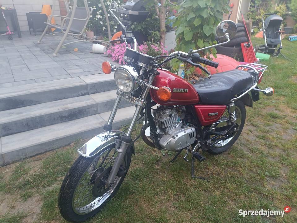 Suzuki gn 125 na kat B pełny VAT Janów Lubelski sprzedam