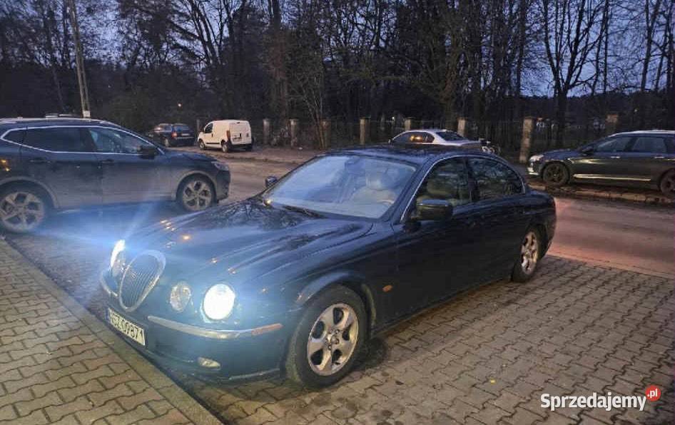 Jaguar SType 30BenzLPG Skóry Podgrzewane Fotele Nidzica