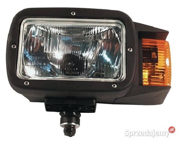 Reflektor halogenowy prostokątny lewy Kamionna