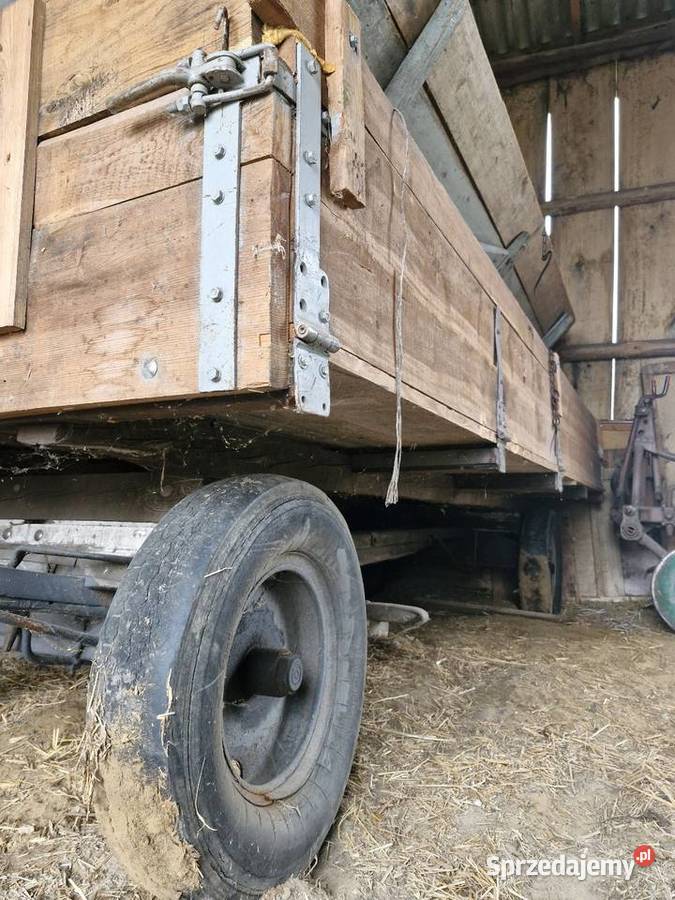 Wóz platforma przyczepa Wadlew