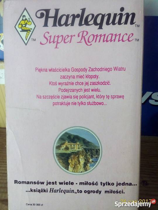 Książka z serii Harlequin Proza i poezja wielkopolskie Wronki