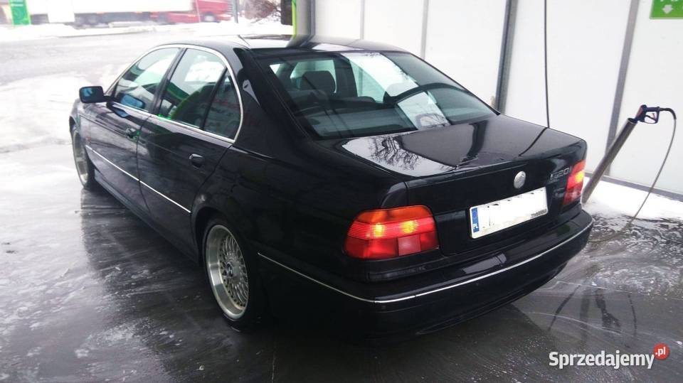 BMW E39 520i z Gazem Felgi 17 z rantem Stan benzyna+LPG