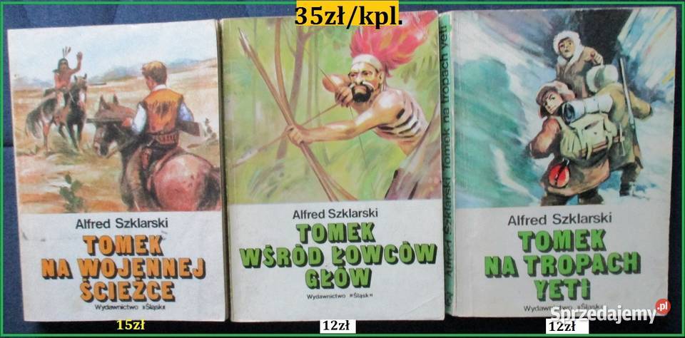 Tomek wśród łowców główTajemnicza Książki dla dzieci Książki i Podręczniki Łódź